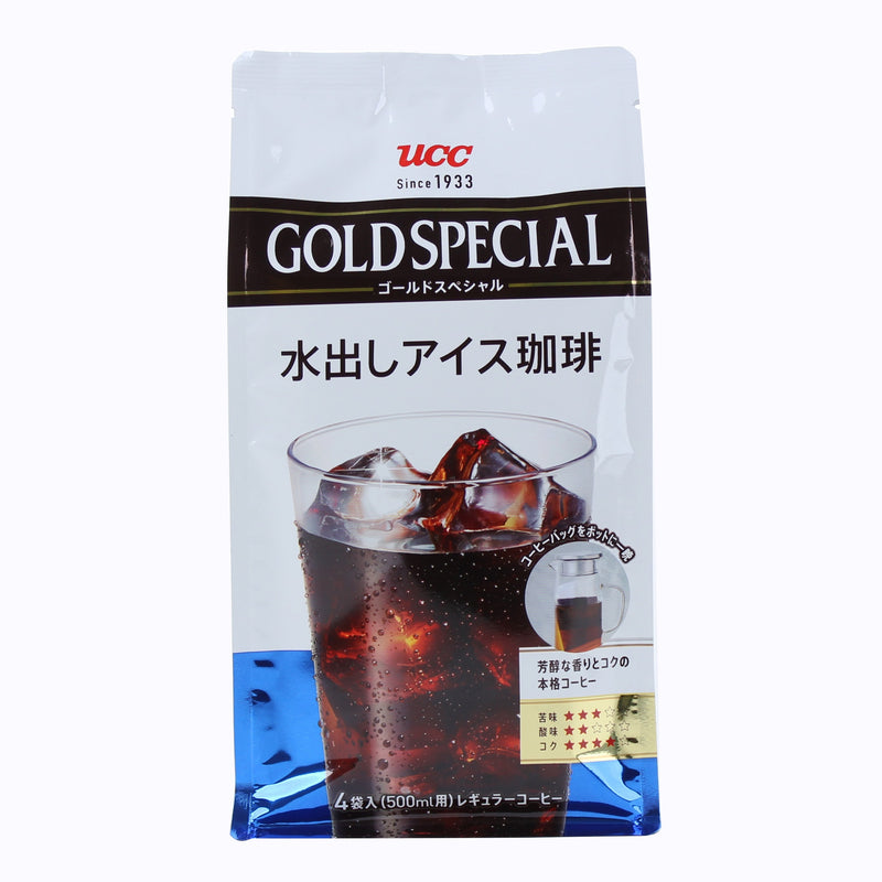 UCC Goldspecial Cold Brew Ground Coffee 140 g 4pcs