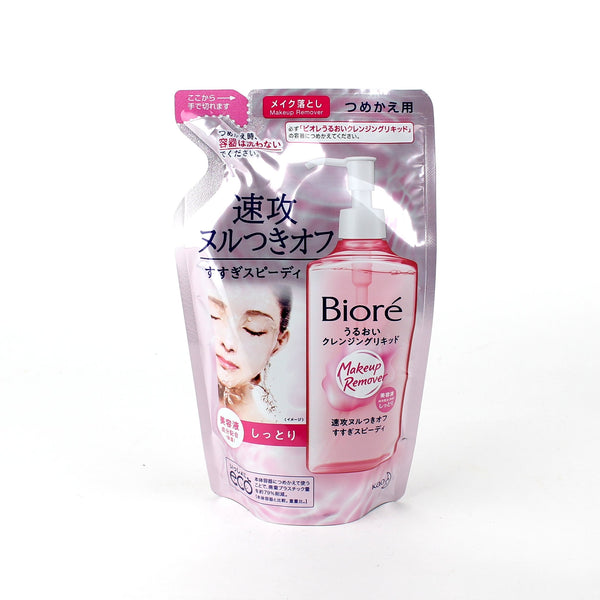 Kao Biore Makeup Remover Refill(40% Serum / Cleansing Liquid / 210 mL)