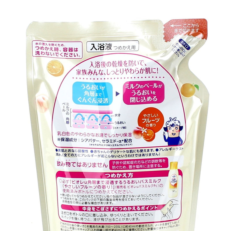 Kao Biore U Bath Milk Refill (Fruit / 480 mL)