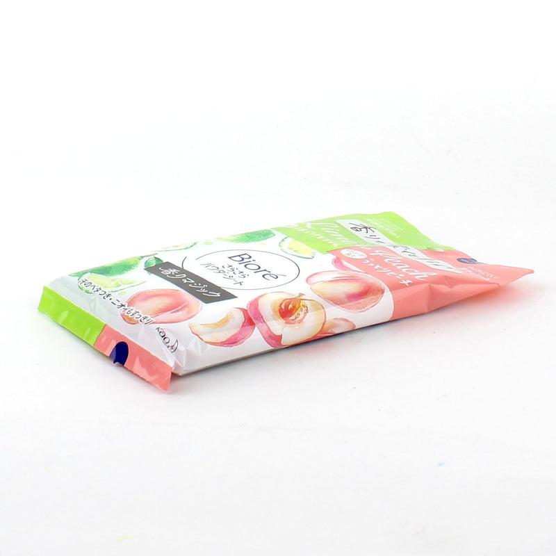Kao Biore Powder Sheets (Wet Wipes / Scent Changing / Lime Soda To Peach / 2x10x18cm / 45 mL (10pcs))