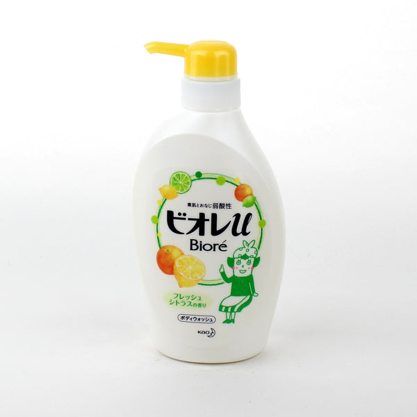 Kao Biore U Weak Acid Citrus Body Wash (480 mL)