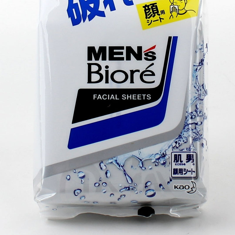 Kao Men's Biore Face Wash Wipes (164 mL (38pcs))