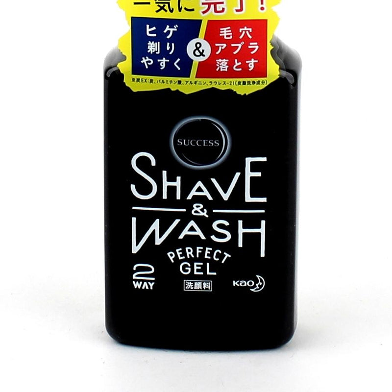 Kao Men's Biore Success "Shave & Wash" Perfect Gel (180 g)