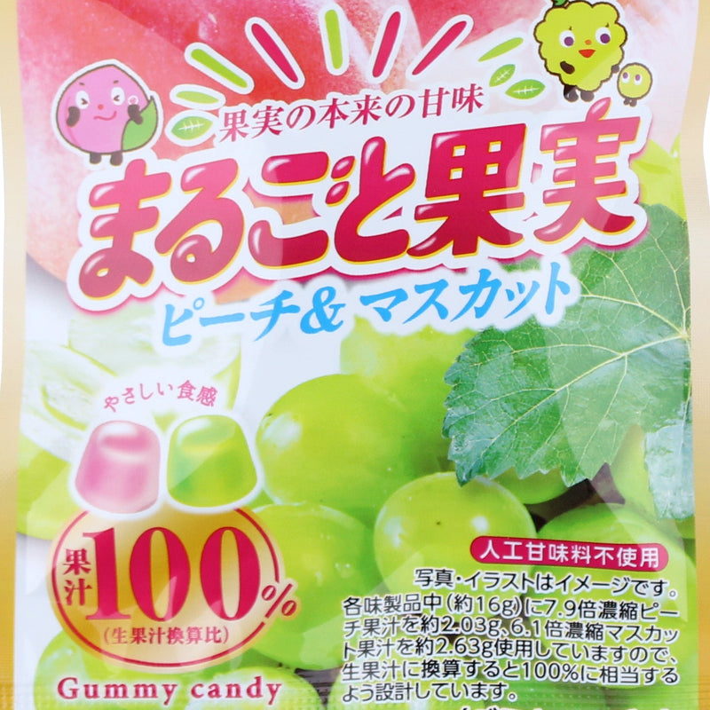 Kasugai Gummy Candy Peach & Muscat