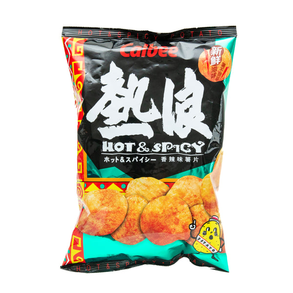 Potato Chips (Hot & Spicy/105g/Calbee/HK version)