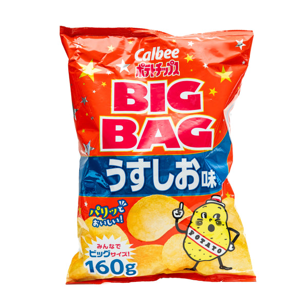 Potato Chips (Lightly Salted/160 g/Calbee/Big Bag)