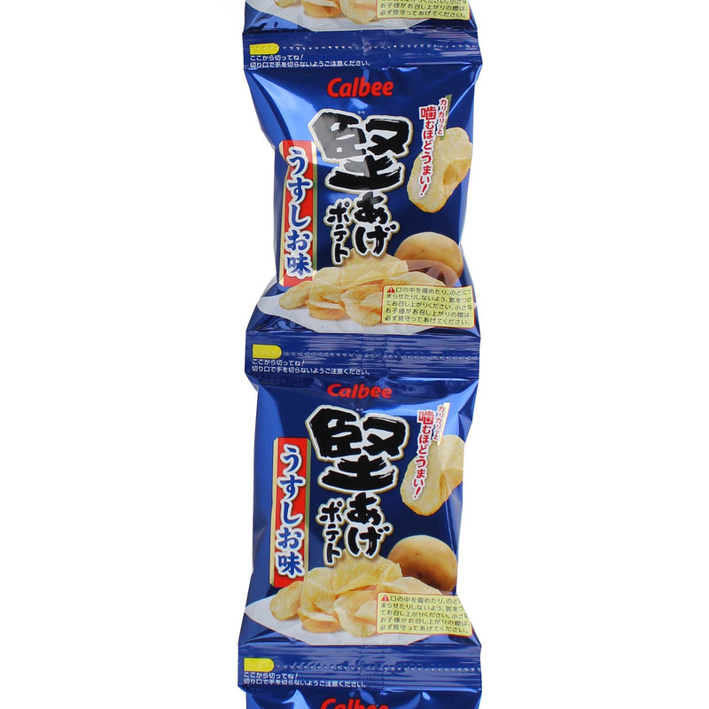 Potato Chips (Lightly Salted/Thick Cut/60 g (4pcs)/Calbee/Kataage)