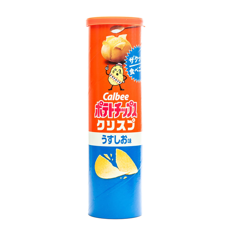 Potato Chips (Lightly Salted/Cylindrical Package/115 g/Calbee/Crisp)