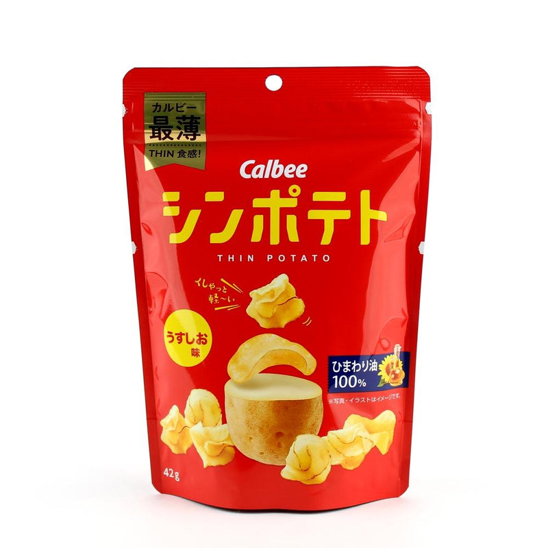 Calbee Shin Lightly Salted Potato Snack (42g)