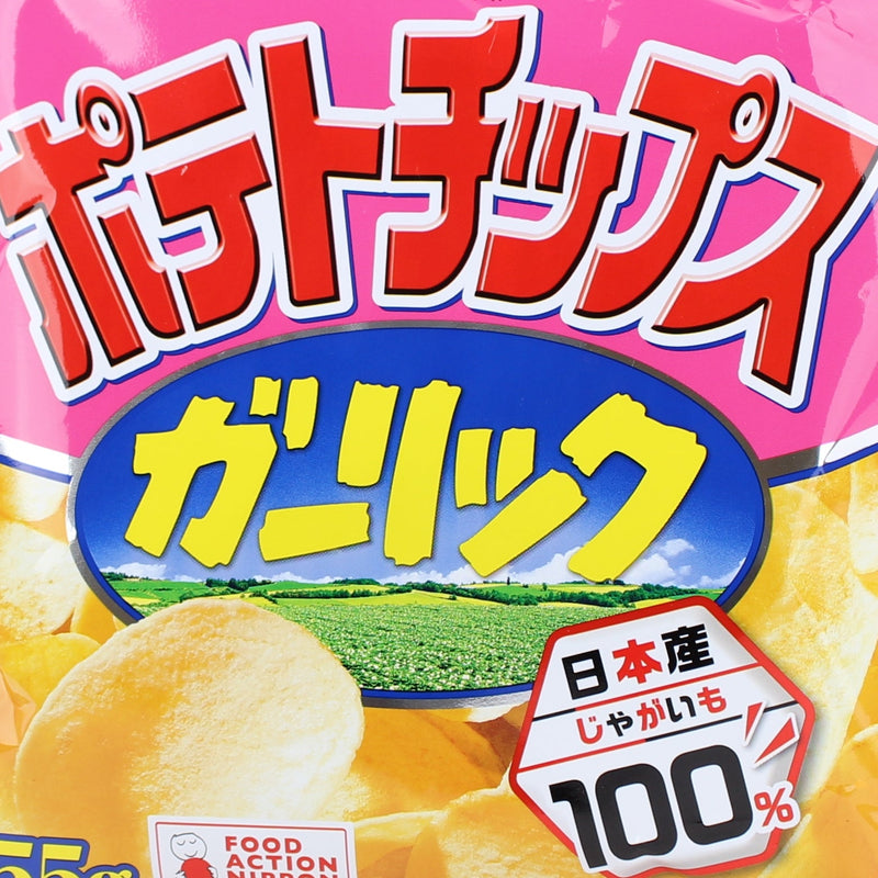 Potato Chips (Garlic/55 g/Koikeya/Potato Chips)