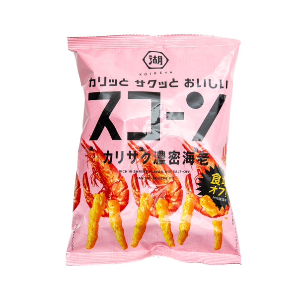 Corn Snack (Sticks/Rich Shrimp/75 g/Koikeya/Scorn)