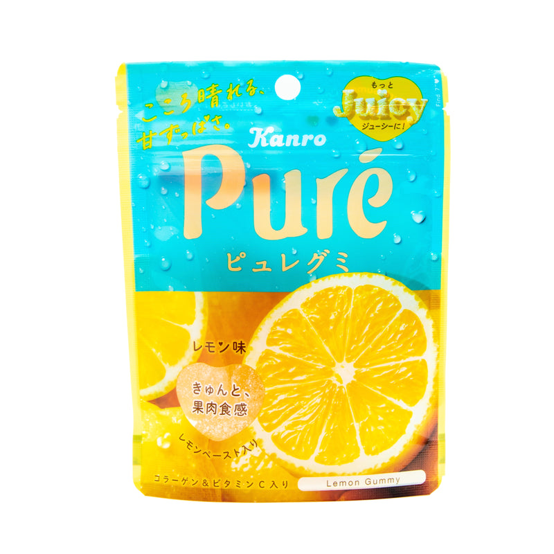 Gummy Candy (Lemon/56 g/Kanro/Puré)
