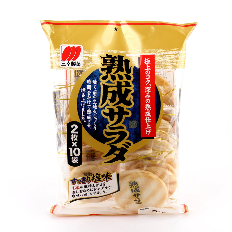 Rice Cracker (Lightly Salted/Sanko/(sz) (10pcs))