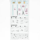 Scissors (Compact/Can Be Used as Box Cutter/Blades: 35mm/1.4x10.9cm/ø1.2cm/Sun-Star/STICKYLE/SMCol(s): Light Green)