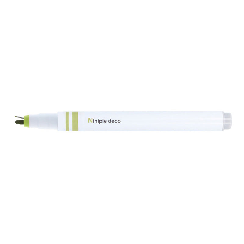 Pen & Marker (2 Tips: Marker, 0.3mm Pen/Olive/Sun Star/Ninipie deco/SMCol(s): Olive,White)