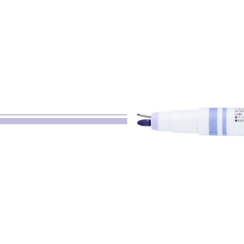 Pen & Marker (2 Tips: Marker, 0.3mm Pen/Violet/Sun Star/Ninipie deco/SMCol(s): Violet,White)