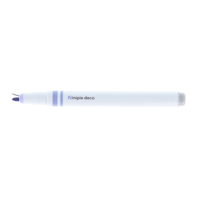 Pen & Marker (2 Tips: Marker, 0.3mm Pen/Violet/Sun Star/Ninipie deco/SMCol(s): Violet,White)