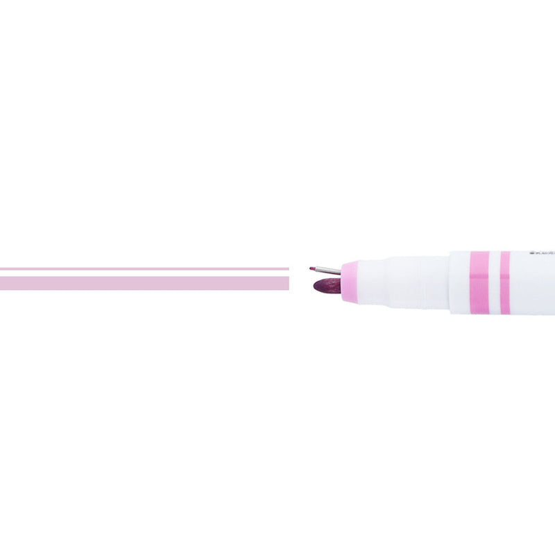 Pen & Marker (2 Tips: Marker, 0.3mm Pen/Pink/Sun Star/Ninipie deco/SMCol(s): Pink,White)