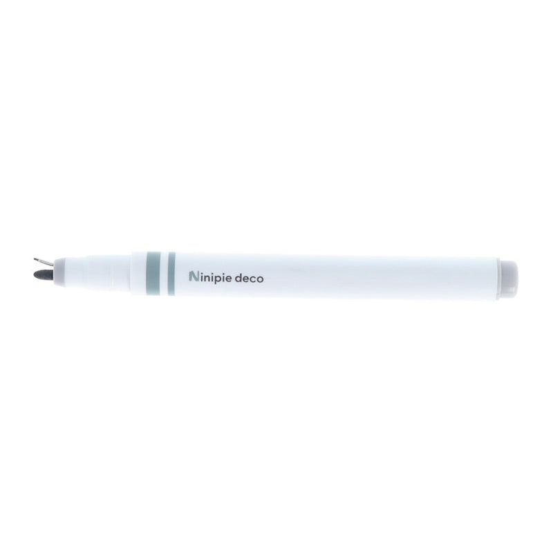 Pen & Marker (2 Tips: Marker, 0.3mm Pen/Grey/Sun Star/Ninipie deco/SMCol(s): Grey,White)