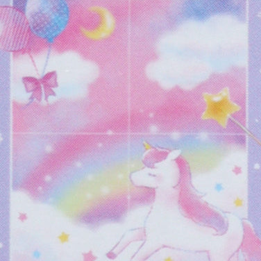 Eraser (Dreaming Unicorn/1.4x2.6x4.5cm/Sun Star/SMCol(s): Purple)