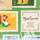 Memo Pad (7 Designs/Fairy Tales/Square/9x9cm (100 Sheets)/Sun-Star/Germany Trip/SMCol(s): Multicolour)