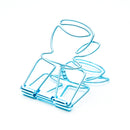 Paper Clips (Big/Double Clip/Sweets/5x10.5cm/Sun-Star/Germany Trip/SMCol(s): Blue)
