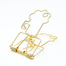 Paper Clips (Big/Double Clip/Pub/5x10.5cm/Sun-Star/Germany Trip/SMCol(s): Yellow)