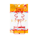 Paper Clips (Big/Double Clip/Flea Market/5x10.5cm/Sun-Star/Germany Trip/SMCol(s): Red)