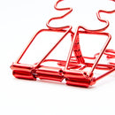Paper Clips (Big/Double Clip/Flea Market/5x10.5cm/Sun-Star/Germany Trip/SMCol(s): Red)