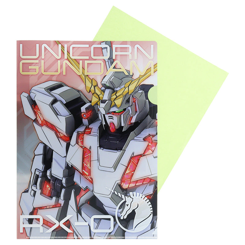 File Folder (Metallic/Gundam: Unicorn Gundam/22x31cm/Sun Star/SMCol(s): Red,Grey)