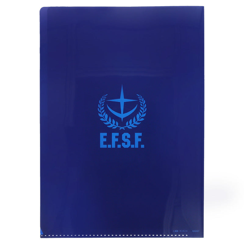 File Folder (5 Pockets/Gundam: E.F.S.F/22.5x31cm/Sun Star/SMCol(s): Navy)