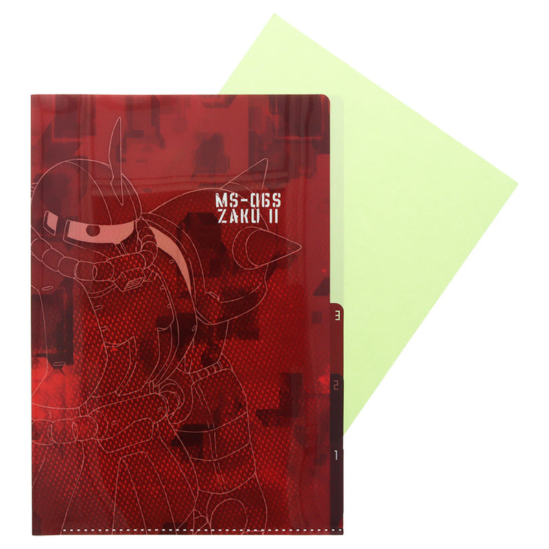 File Folder (5 Pockets/Gundam: A12/22.5x31cm/Sun Star/SMCol(s): Red)