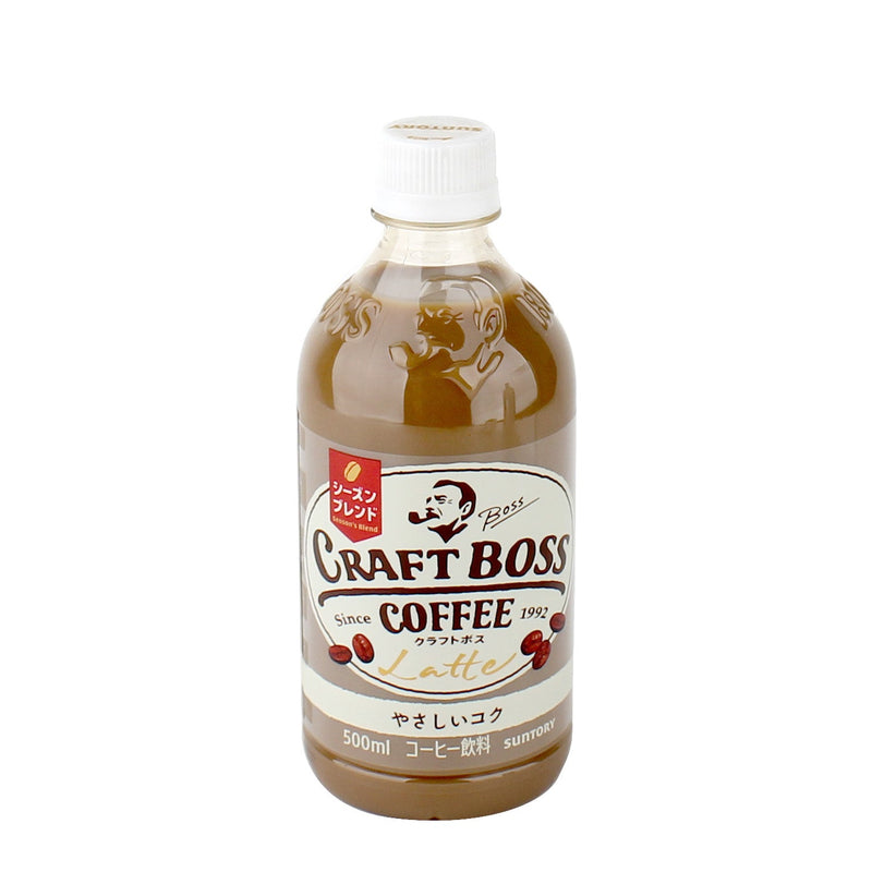 Suntory Boss Latte Coffee (Latte/500 mL)