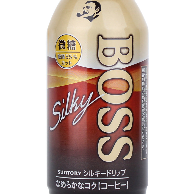 Suntory BOSS Bottled Silky Low Sugar Coffee 400g 