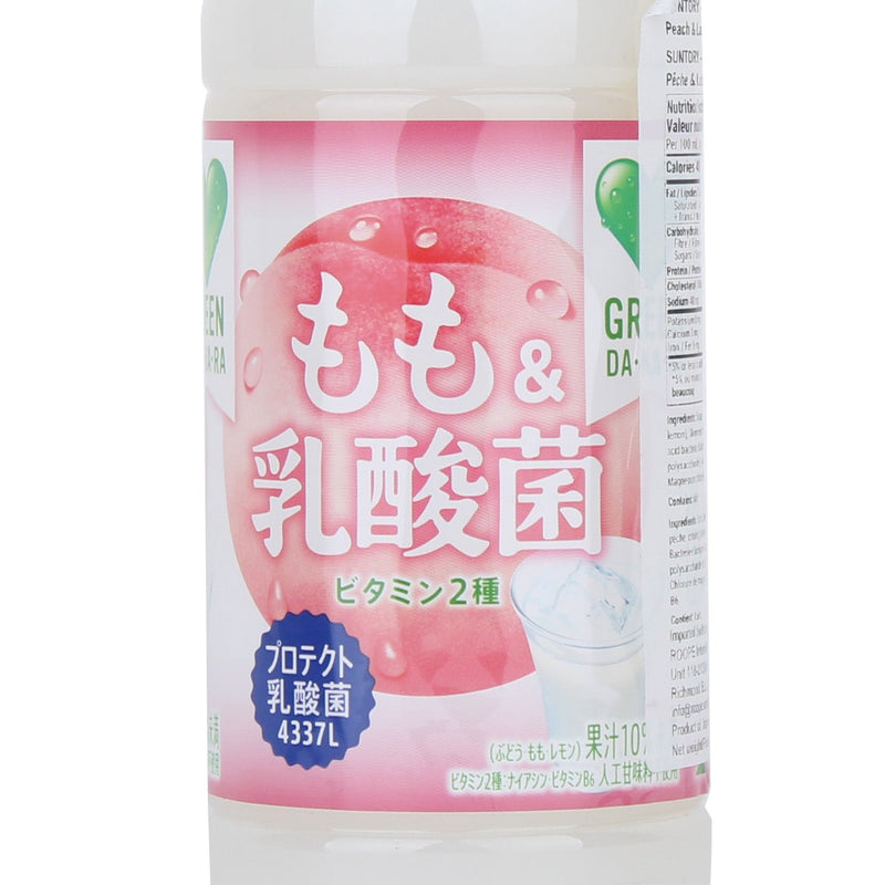 Suntory GREEN DAKARA Peach & Lactobacillus