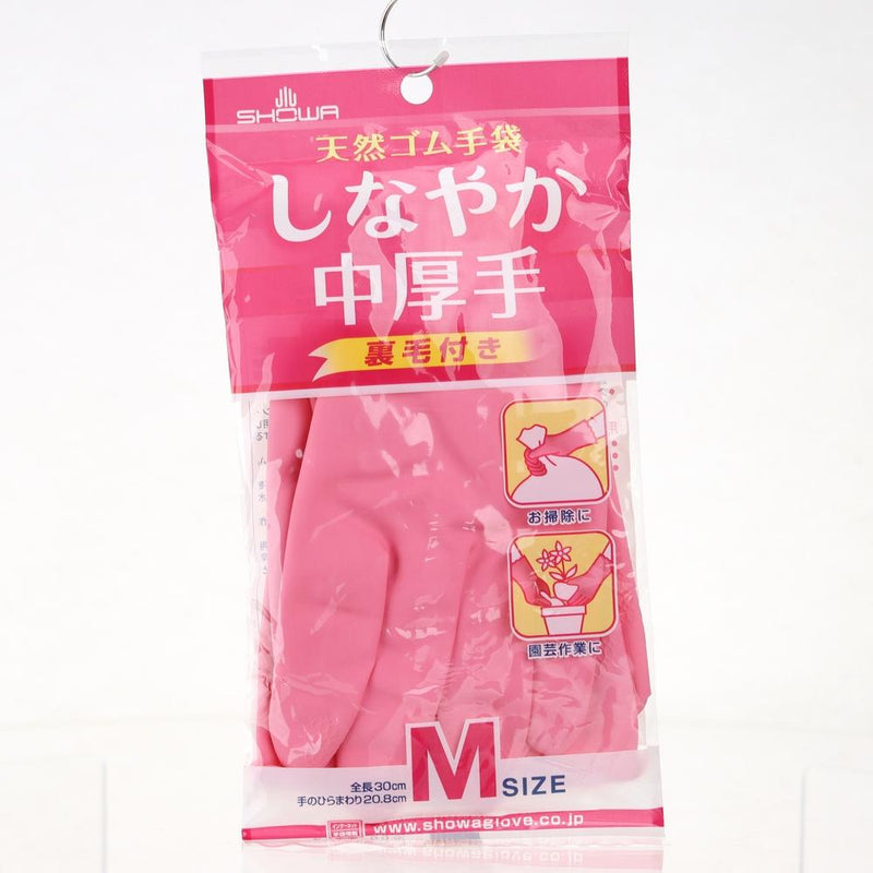 Rubber Gloves -M (Rubber/M/Thick/Pink/30cm (1pr))
