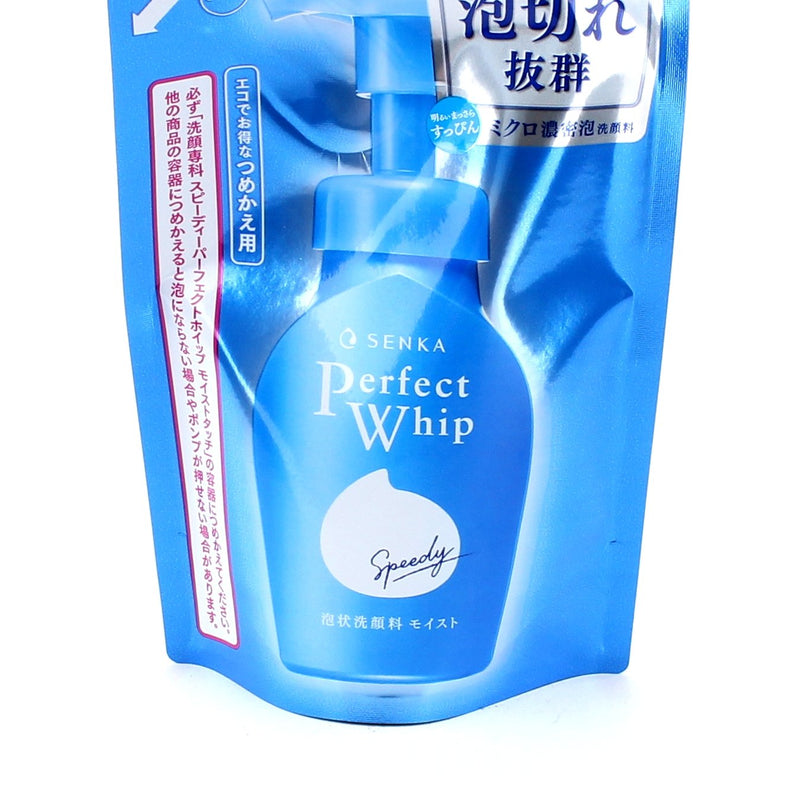 Shiseido Senka Perfect Whip Moisture Refreshing Floral Foam Face Wash Refill (130 mL)