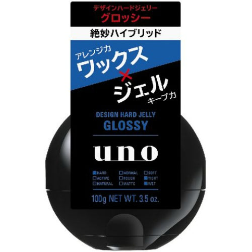 UNO-Hair Gel (Hard/Glossy/100g)
