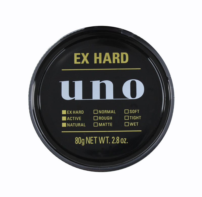 UNO Shiseido Extremely Hard Hair Gel 80 g