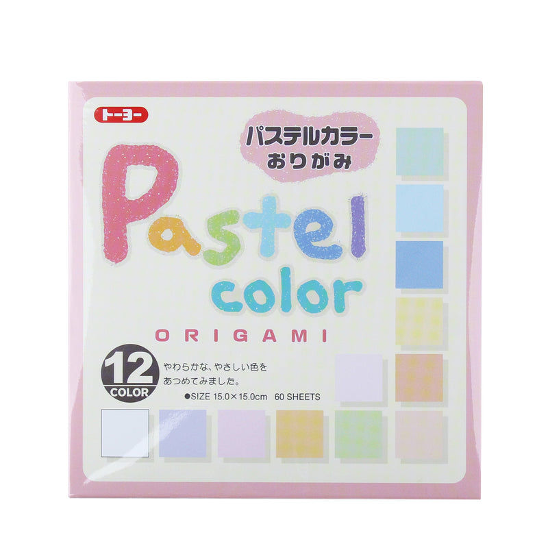 Toyo Pastel Colour Origami Paper