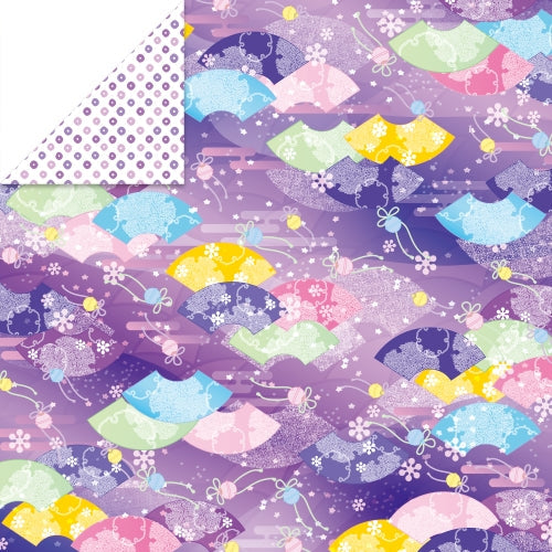 Toyo Chiyo Pattern Double-Sided 2 Patterns Origami Paper 010126