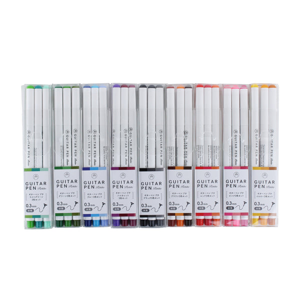 Teranishi Chemical Guitar Pen Petite Marker Pens (0.3mm)