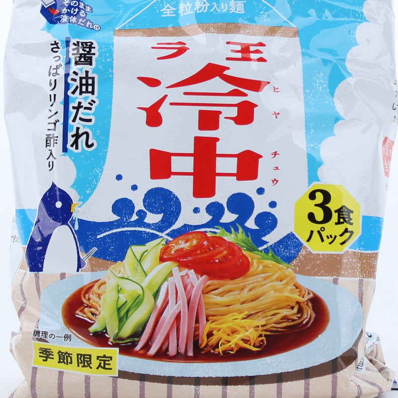 Nissin Raoh Soy Sauce Cold Noodle Instant Noodles 354 g 3pcs
