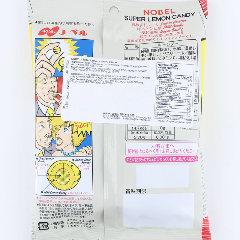 Nobel Super Lemon Candy