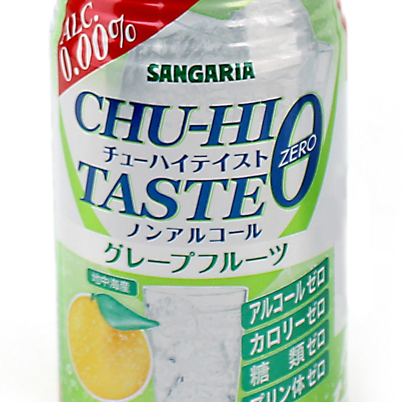 Sangaria Chu-Hi Taste Non-Alcoholic Cocktail (Grapefruit, Zero Calorie, 350 mL)