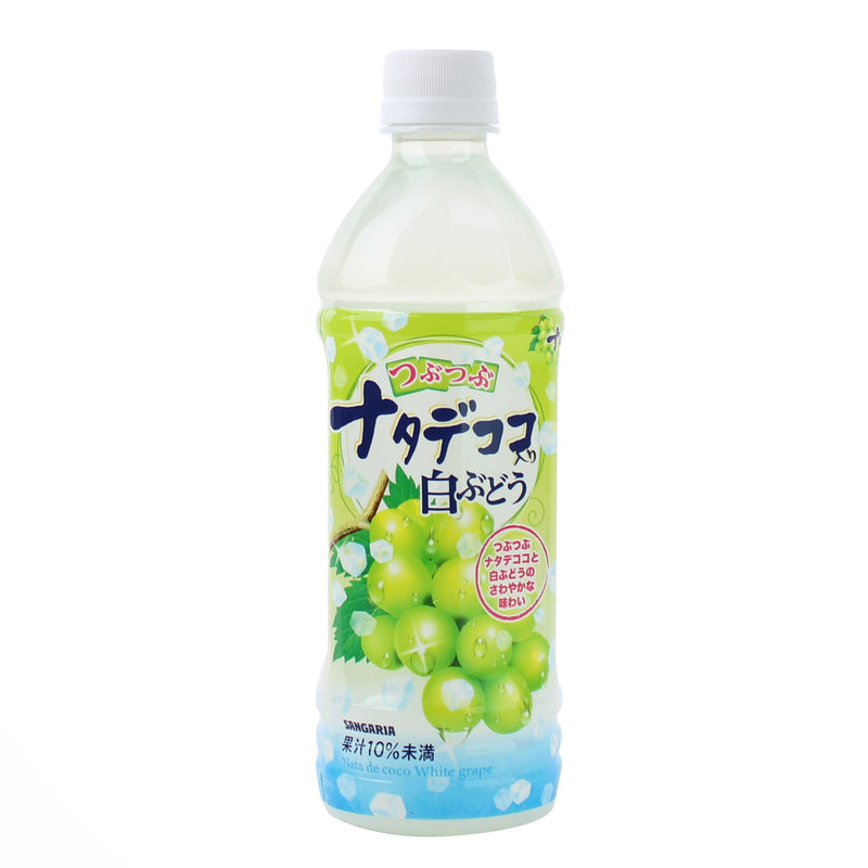Non-Carbonated Soft Drink (Coconut Gel & White Grape/500 mL/Sangria)
