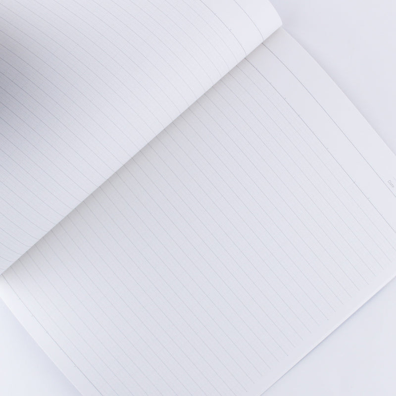 B5 7mm Line Ruled Notebook (Blue)