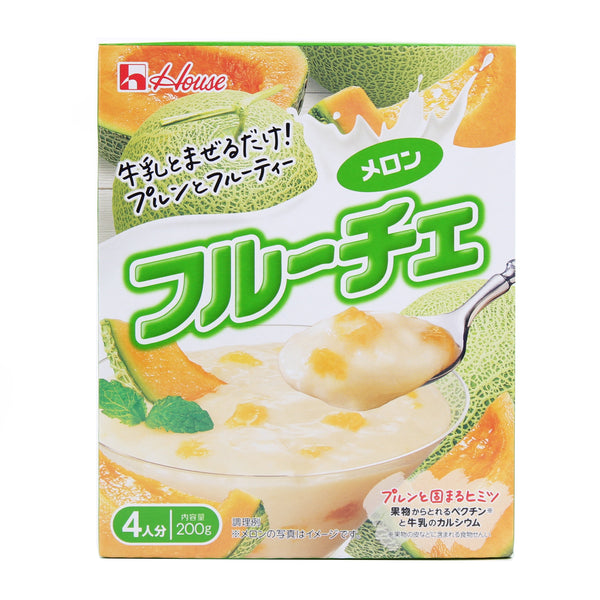 Milk Pudding Mix (Melon/200 g/House/Furuche)