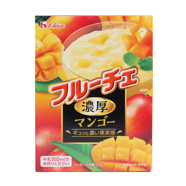 Milk Pudding Mix (Rich Mango/150 g/House/Furuche)