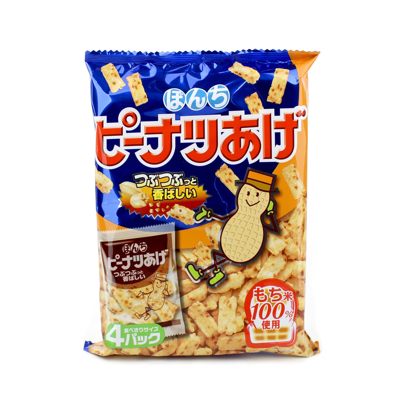 Bonchi Peanut Age Fried Cracker Nuts (Fried/Peanuts//104 g (4pcs))